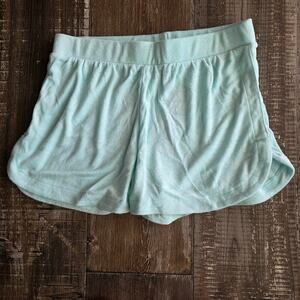 Mono B Terry Cloth Running Shorts Women's Size Large NWT